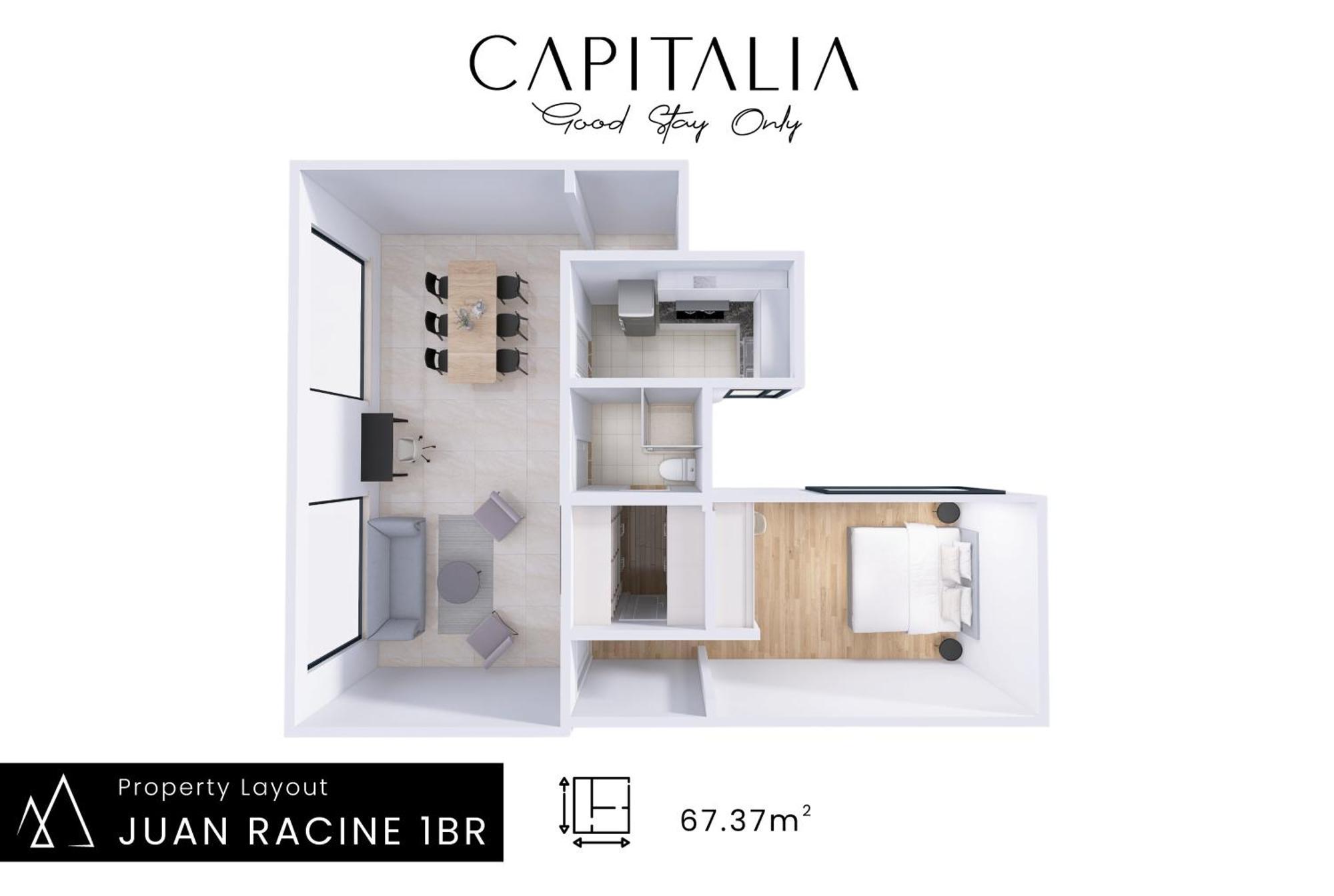 Capitalia - Apartments - Juan Racine Mexico City Room photo